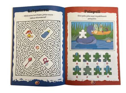 Lasten tehtävä- ja askartelukirja A4 - Värityskirjat - 178240 - 2