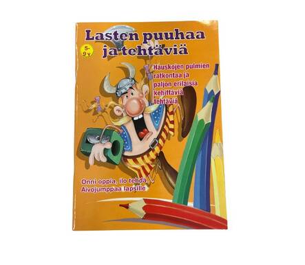 Lasten tehtävä- ja askartelukirja A4 - Värityskirjat - 178240 - 1
