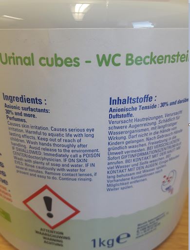 Pisuaaritabletti 3in1 1kg - Saniteettitilojen puhdistusaineet - 157140 - 2