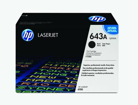 Värikasetti HP 643A Q5950A laser - HP laservärikasetit ja rummut - 113140 - 1