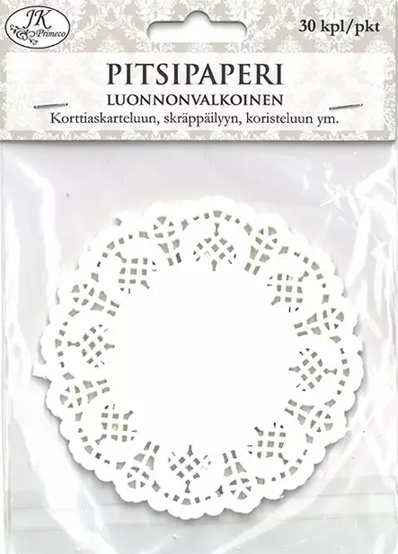 Pitsipaperi Ympyrä 30kpl/pss - Askartelutarvikkeet - 146020 - 1