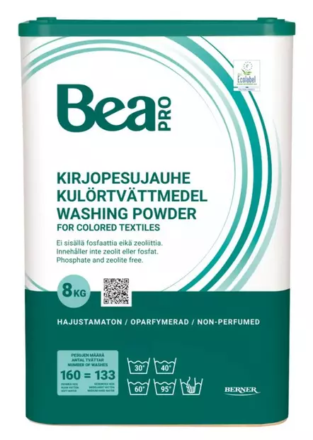 Pyykinpesuaine 8kg BEA Pro - Textile cleaning and maintenance - 176850 - 1