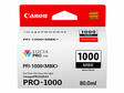 CANON PFI-1000 MBK - Mustesuihkuvärit Canon - 160240 - 1