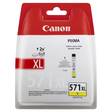 CANON mustesuihku CLI-571XL Y - Canon inkjet cartridges - 151340 - 1