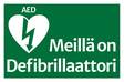 Meillä on Defibrillaattori -tarra - Other printed products - 178730 - 1