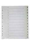 Rekisteri 12-1 A4 muovi - Rekisterisarjat, muoviset - 127750 - 1
