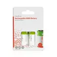 2kpl/pkt, ladattava, 1,2V - Batteries - 190220 - 1