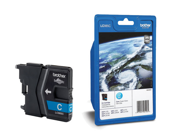 BROTHER LC985C mustesuihku - Brother inkjet cartridges - 124590 - 1