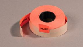 Hinnoittelukoneen etiketti 16x18 - Pricing machine tapes and ink rollers - 107730 - 1