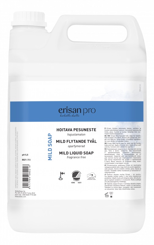 Hoitava pesuneste 5L ERISAN Pro - Soaps and dispensers - 162820 - 1