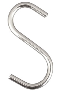 Keittiön välitilatangon s-koukut rst - Small supplies - 135000 - 1