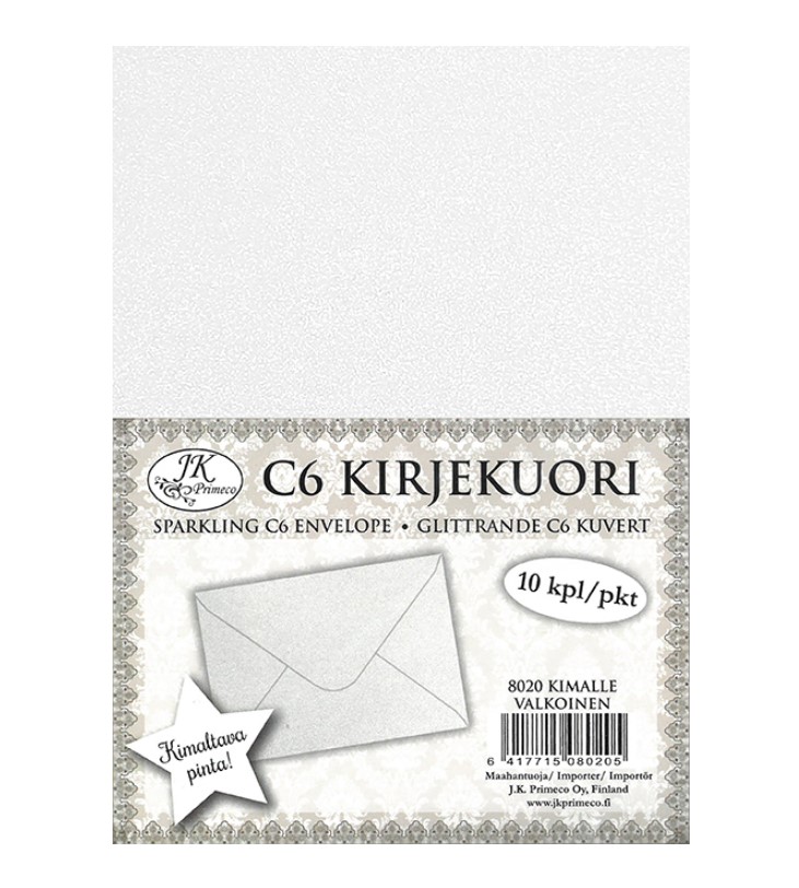 Kirjekuori C6 Kimalle - Other envelopes - 176080 - 1