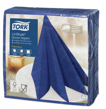 Lautasliina 39x39cm TORK Linstyle Dinner - Servietit ja lautasliinat - 159150 - 1