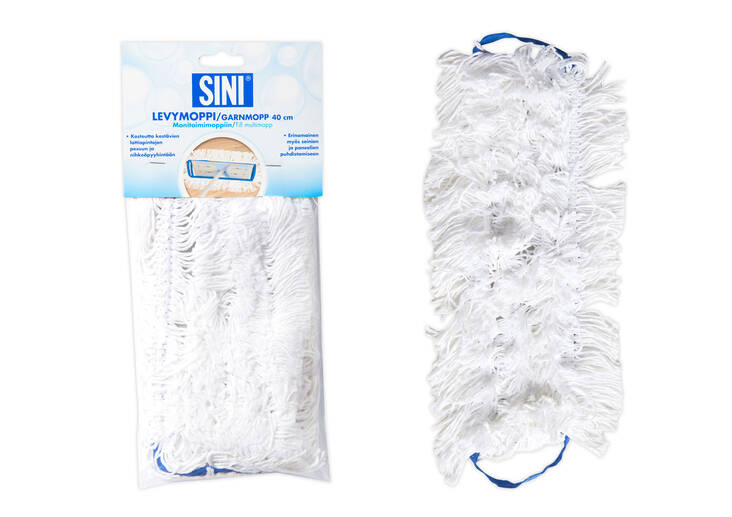 Levymoppi 40cm SINI - Sticker mops - 132890 - 1