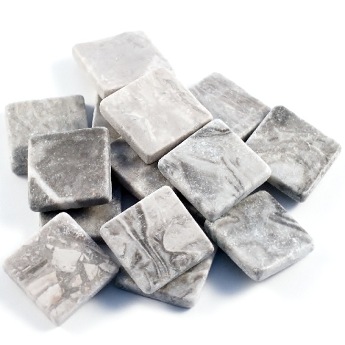 Mosaiikki marmori Azul Gris 10mm 100g - Askartelutarvikkeet - 147160 - 1