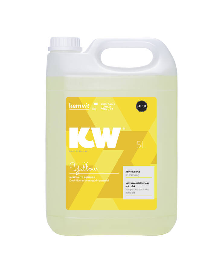 Puhdistusaine 5L KW Yellow - Desinfioivat aineet - 155940 - 1