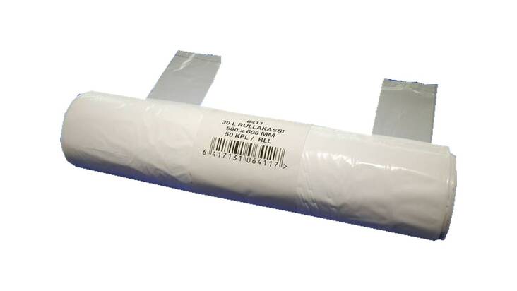 Roskapussi 30L LD-PE sangoilla - Garbage bags - 157280 - 1