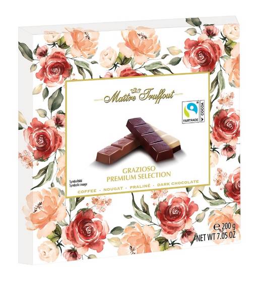 Suklaalajitelma 200g MAITRE TRUFFOUT - Makeiset - 172230 - 1