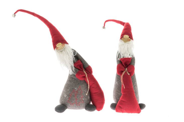 Tonttu 75cm lahjasäkin kanssa - Seasonal decorations - 154090 - 1