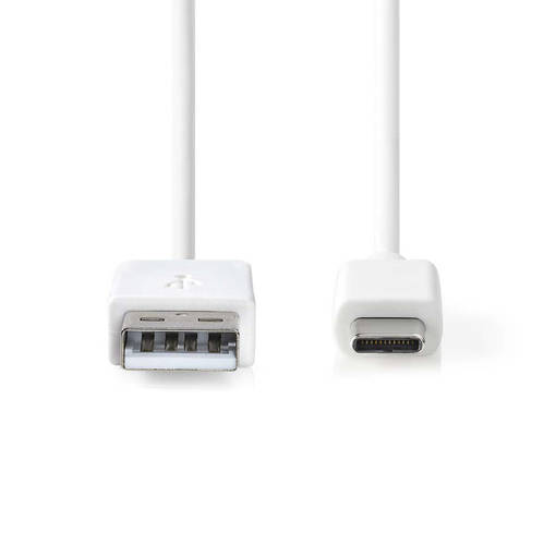 USB 2.0 Kaapeli USB-C Uros - A-Uros 1m - Puhelintarvikkeet - 155410 - 1
