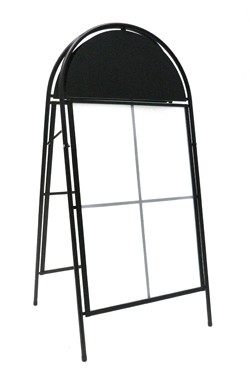 Ulkomainosteline 70x100cm kaarimalli - Ulkomainostelineet ja muovit - 145780 - 1