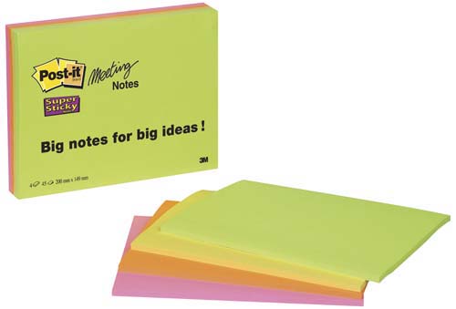 Viestilappu A5 Meeting Notes POST IT - Sticky Notes and Holders - 115910 - 1