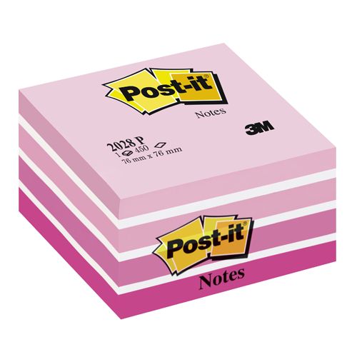 Viestilappukuutio 76x76mm POST IT - Viestilappukuutiot - 110870 - 1