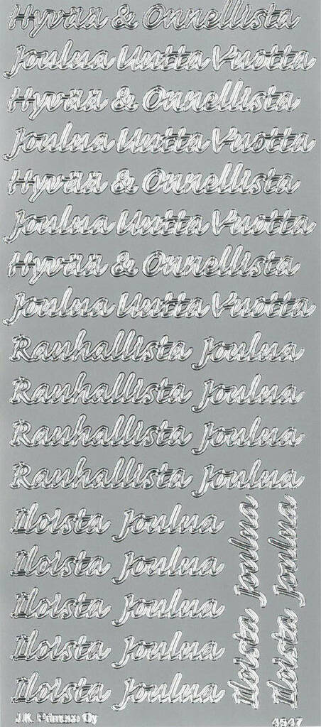 Ääriviivatarra Jouluntoivotukset - Stickers and sticker books - 153620 - 1