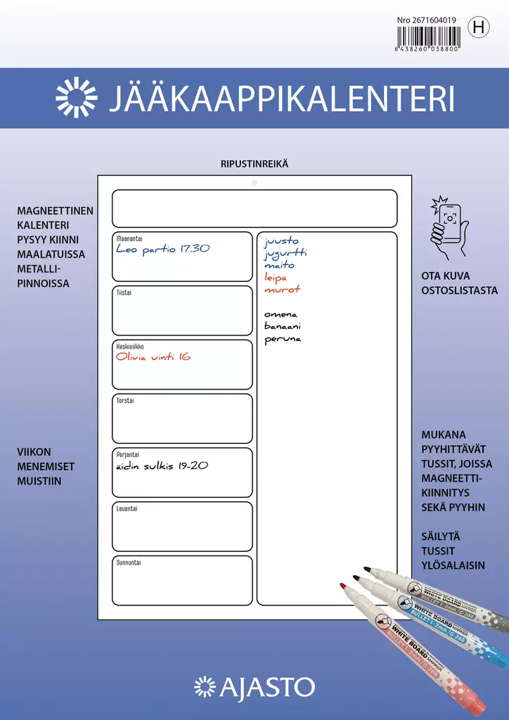Seinäkalenteri - Wall calendars - 185300 - 1