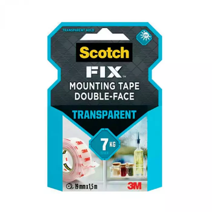 Kaksipuolinen, sisäkäyttö, 7100261816 - Double-sided Tapes and Mounting Adhesive - 189350 - 1