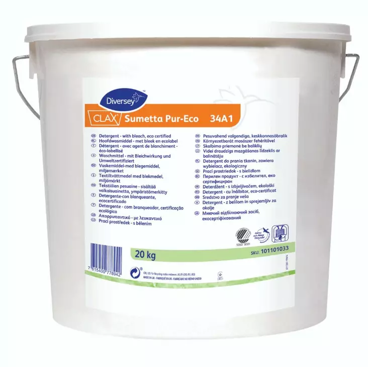 Pesuaine 20kg CLAX Sumetta Pur-Eco - Textile cleaning and maintenance - 190090 - 1