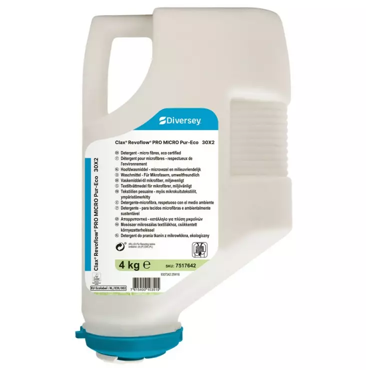 Pyykinpesuaine 4kg Clax® Revoflow® - Textile cleaning and maintenance - 182460 - 1