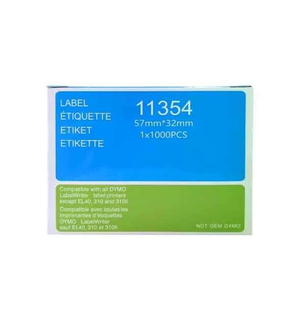 1000 tarraa/rll, LabelWriter yleistarra - Label and Embossing Tapes Dymo - 186220 - 1