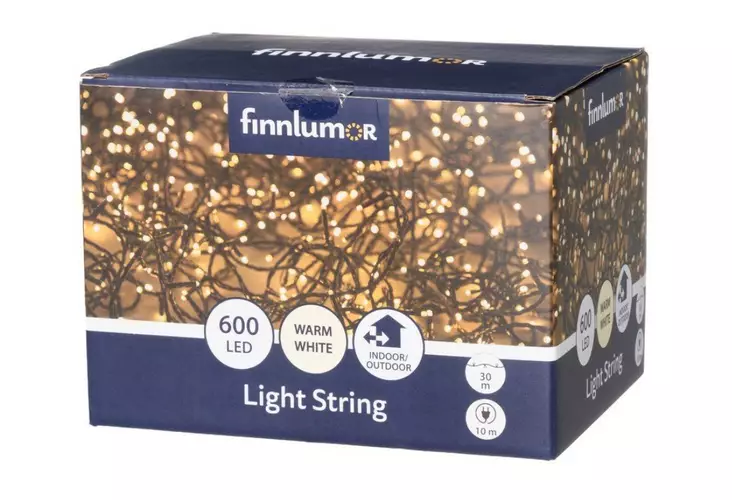 Valosarja 30m 600led FINNLUMOR - Kausivalot - 185970 - 1