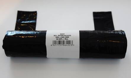 Roskapussi 30L LD-PE sangoilla - Roskapussit - 157281 - 1