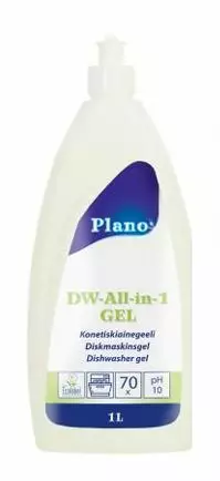 Konetiskigeeli 1L PLANO DW-All-In-One - Astianpesuaineet ja keittiön puhtaus - 189341 - 1