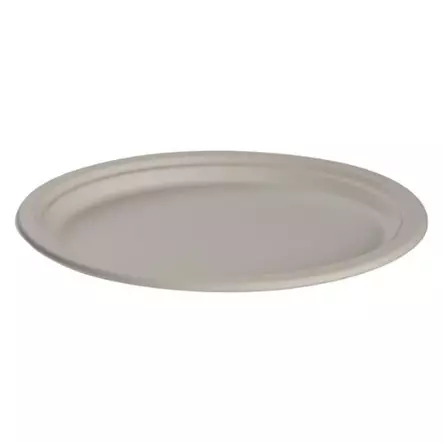 Kertakäyttö, biohajoava, 50x10kpl/ltk - Disposable plates and bowls - 189281 - 1