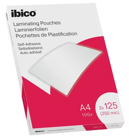 Laminointitasku A4 125mic IBICO - Laminointitaskut A4 - 150601 - 1