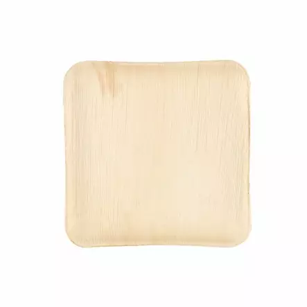 Lautanen 25x25cm MAKU Palmunlehti - Kertakäyttölautaset ja -kulhot - 158191 - 2