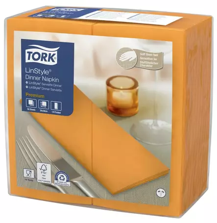 Lautasliina 39x39cm TORK Linstyle Dinner - Servietit ja lautasliinat - 188171 - 1
