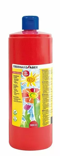 Valmisväri 1000ml EBENHARD FABER - Sormivärit ja valmisvärit - 168321 - 1