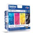BROTHER LC1100HY mustesuihku 4 väriä - Brother inkjet cartridges - 120361 - 1