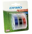 Kohokirjoitinteippisetti 9mmx3m - Label and Embossing Tapes Dymo - 149991 - 2