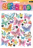 Tarra-arkki isot perhoset - Stickers and sticker books - 154281 - 1