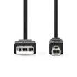 Usb kaapeli Usb-A Uros - Usb-B Uros 2m - Cables and cable trays, extension cords - 139161 - 2