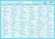 Julistekalenteri 2026 - Wall calendars - 185301 - 1