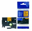 Musta oranssilla,12mm x 5m - Label Tapes Brother - 187271 - 1