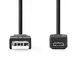 USB 2.0 Kaapeli A-Uros-Micro B-Uros 1m - Puhelintarvikkeet - 155401 - 2