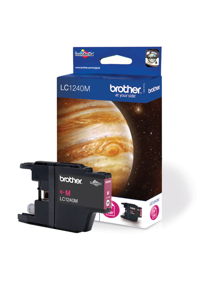 BROTHER LC1240M mustesuihku - Brother inkjet cartridges - 128571 - 1