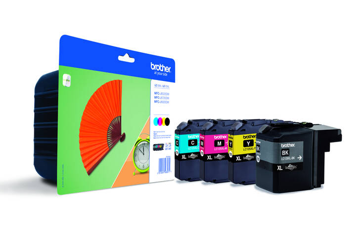 BROTHER LC129XL mustesuihku 4 väriä - Brother inkjet cartridges - 133211 - 1